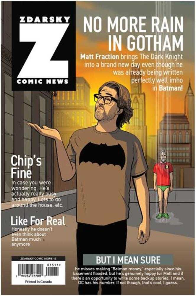 Zdarsky Comic News #15 Bundle Of 25 | BD Cosmos