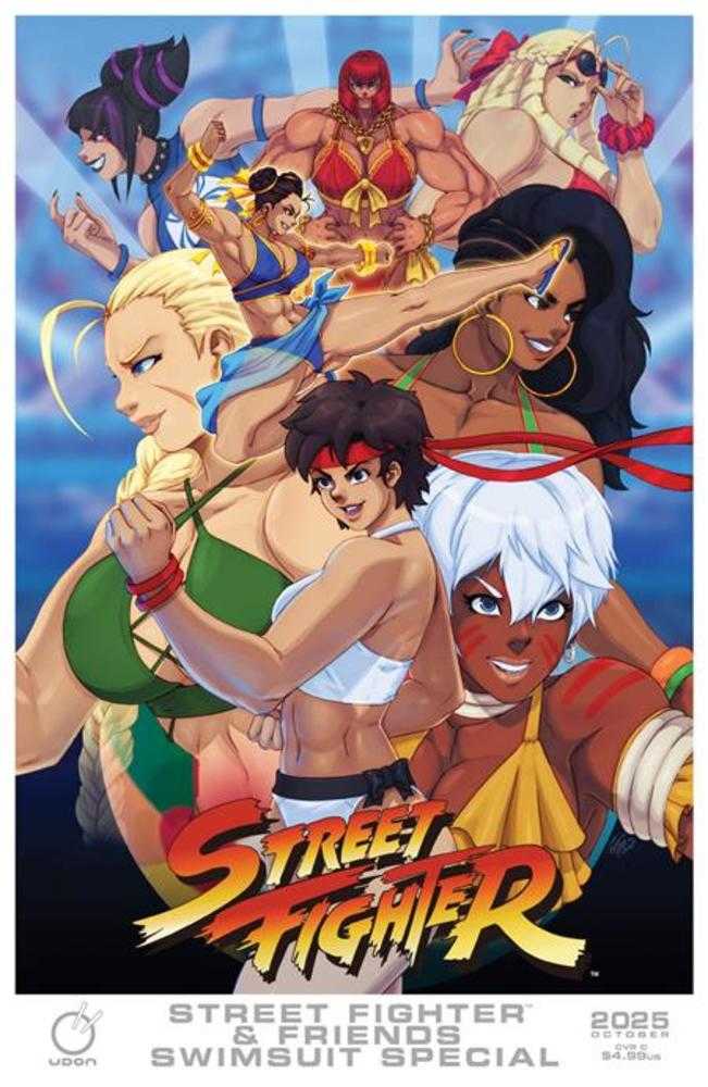 2025 Street Fighter & Friends Swimsuit Special #1 [One Shot] UDON C Tovio Rogers 10/01/2025 | BD Cosmos