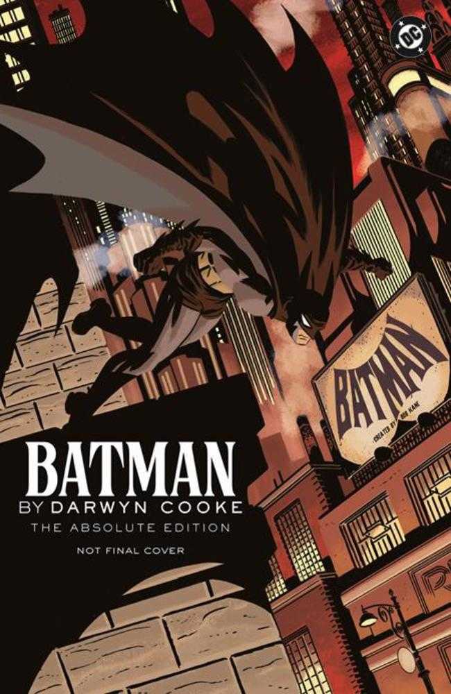 Batman By Darwyn Cooke The Absolute Edition Hardcover | BD Cosmos