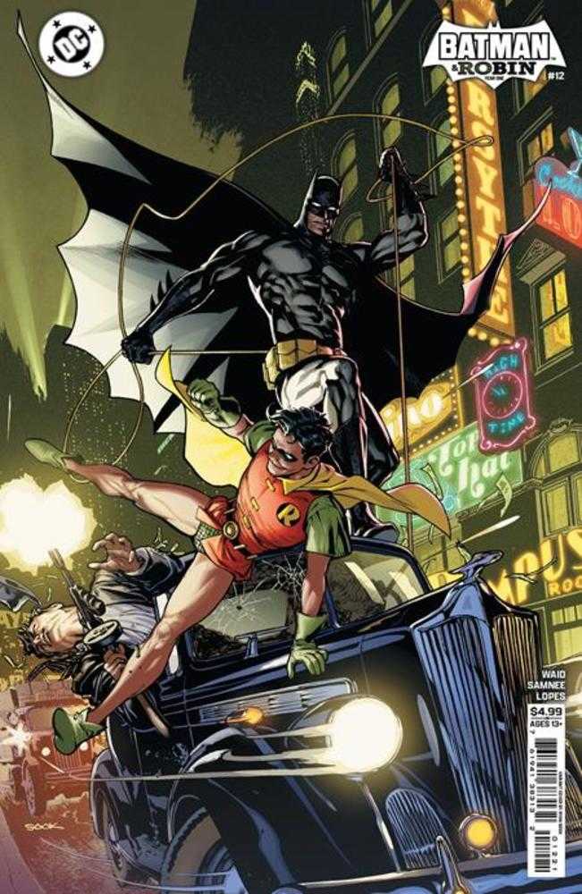 Batman & Robin Year One #12 (Of 12) Cover C Ryan Sook Card Stock Variant | BD Cosmos