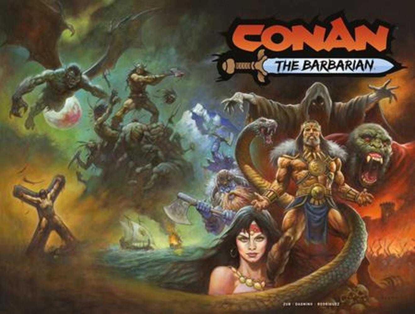 Conan The Barbarian #25 TITAN A Alex Horley Wraparound 10/08/2025 | BD Cosmos