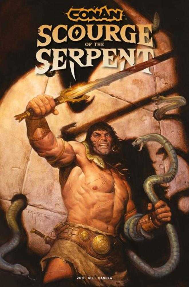 Conan The Barbarian Scourge Of The Serpent #2 [Of 4] TITAN A Em Gist 10/29/2025 | BD Cosmos