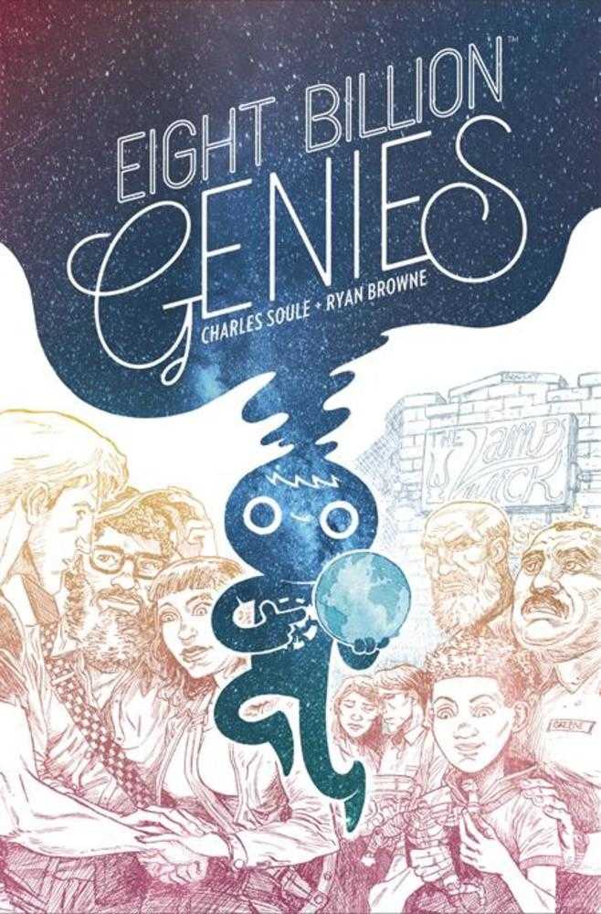 Eight Billion Genies TPB Ryan Browne Cover (Mature) | BD Cosmos