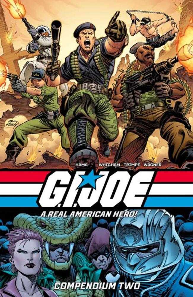 G.I. Joe A Real American Hero Compendium TPB Book 02 Andy Kubert & Laura Martin Cover | BD Cosmos