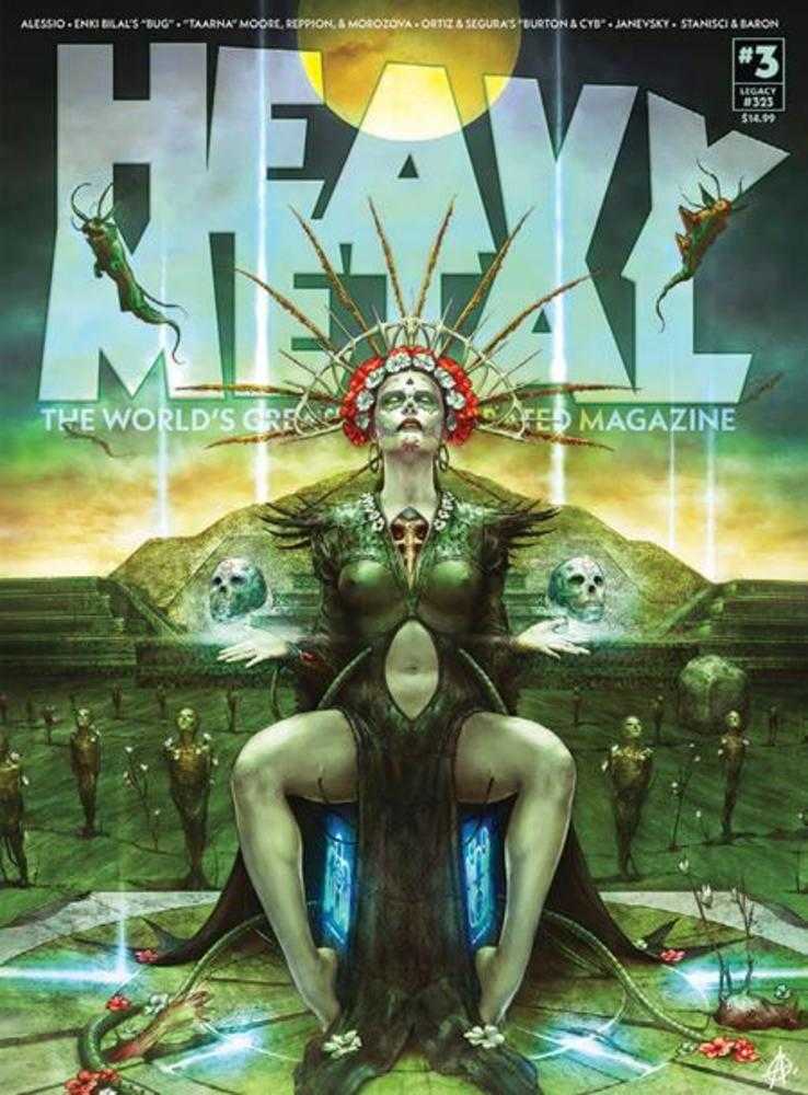 Heavy Metal Magazine #3 MASSIVE C Augustin Allessio 10/08/2025 | BD Cosmos