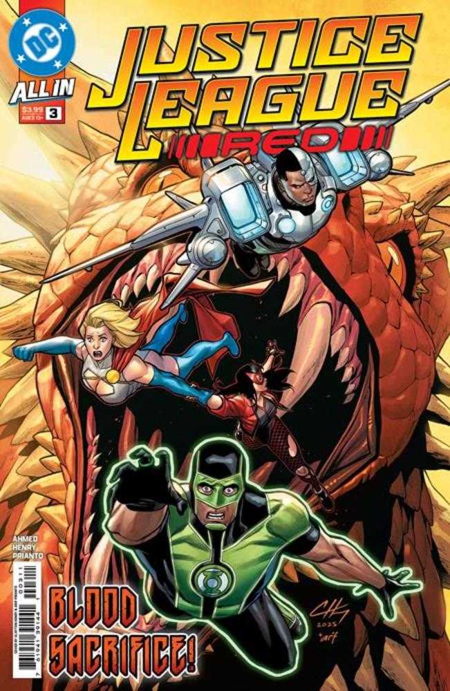 Justice League Red #3 (Of 6) Cover A Clayton Henry | BD Cosmos