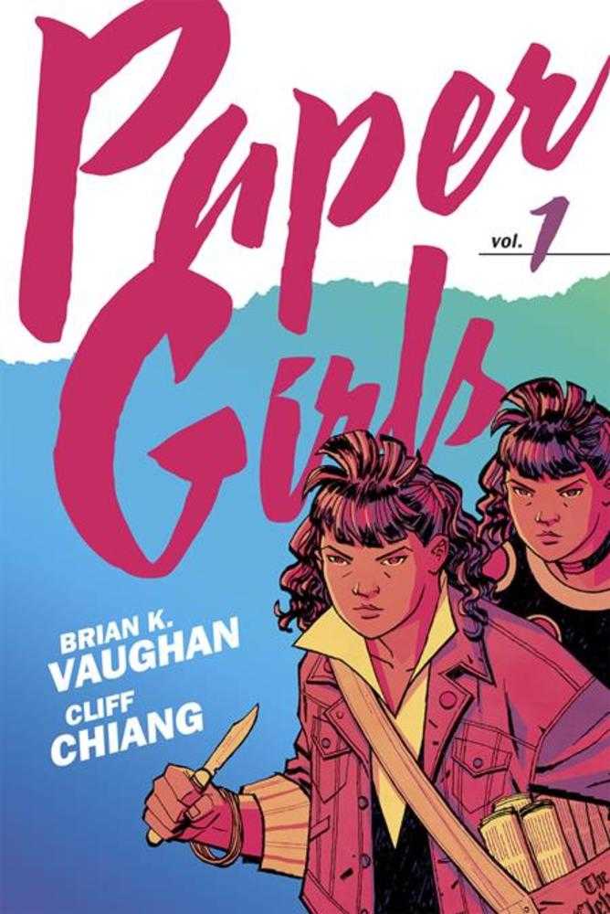 Paper Girls Backpack Edition TPB Volume 01 Cliff Chiang Cover | BD Cosmos