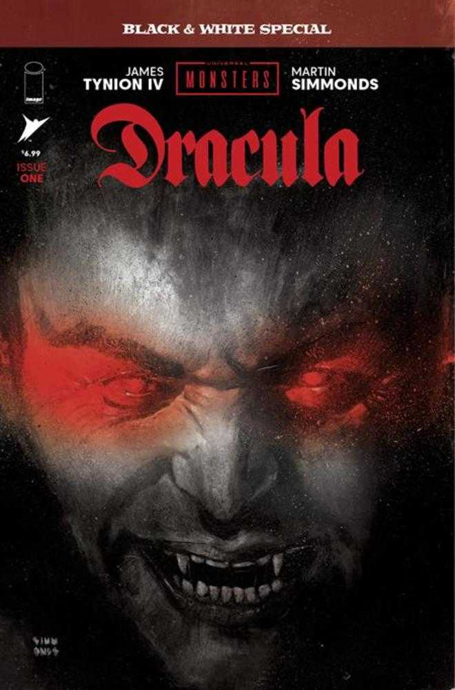 Universal Monsters Dracula B&W Special #1 [Of 2] IMAGE A Simmonds 10/29/2025 | BD Cosmos