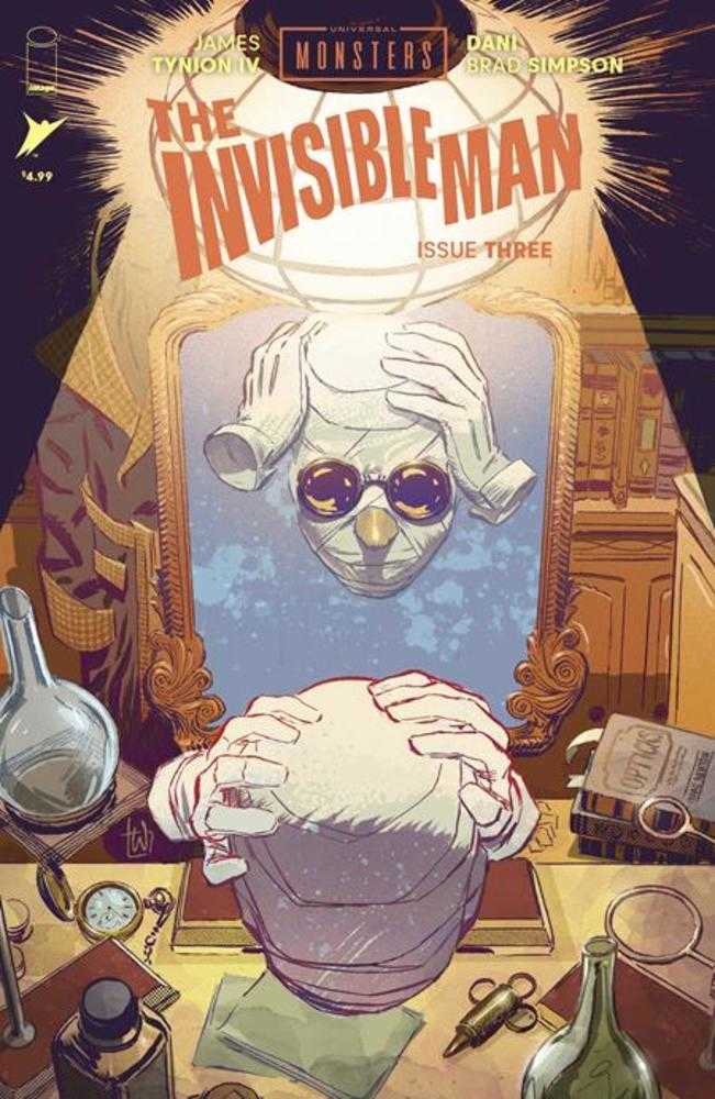 Universal Monsters The Invisible Man #3 (Of 4) Cover B Lee Weeks Variant | BD Cosmos