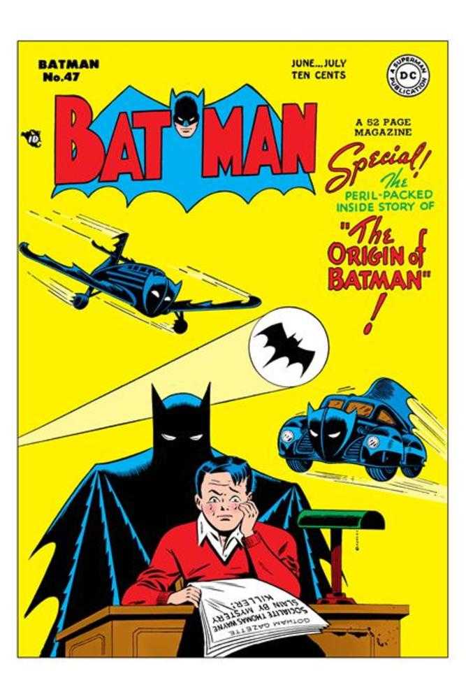 Batman #47 Facsimile DC A Bob Kane 11/05/2025 | BD Cosmos