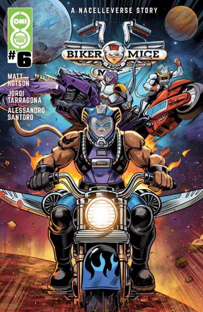 Biker Mice From Mars (2025) #6 Cover A Edu Souza | BD Cosmos