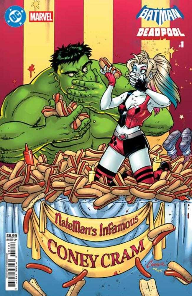 DC Marvel Batman Deadpool #1 F Conner Harley Quinn Hulk 11/19/2025 | BD Cosmos