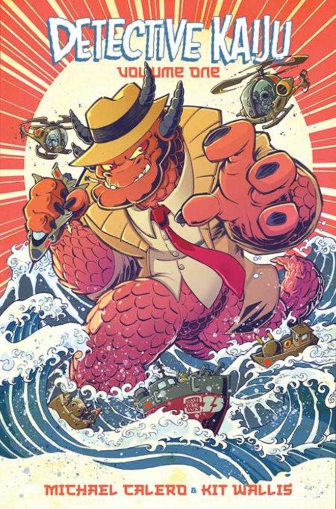 Detective Kaiju TPB Volume 01 Cover B Jon Sommariva Variant Limited To 1000 Copies Allocations May Occur | BD Cosmos