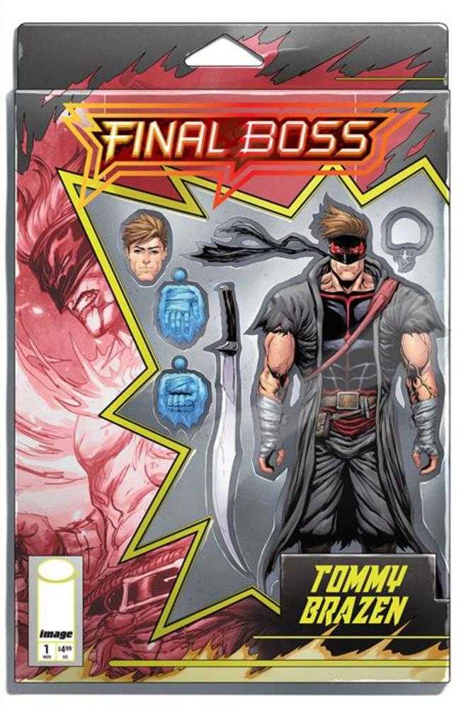 Final Boss #1 Cover E 1 in 50 Tyler Kirkham Action Figure Variant (Mature) | BD Cosmos
