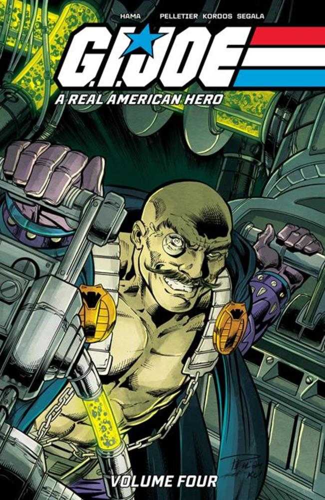 G.I. Joe A Real American Hero TPB Volume 04 Direct Market Exclusive Paul Pelletier & Tony Kordos Cover | BD Cosmos