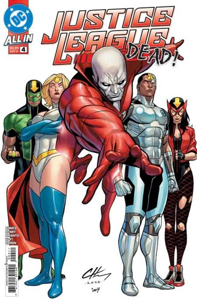 Justice League Red #4 (Of 6) Cover A Clayton Henry | BD Cosmos