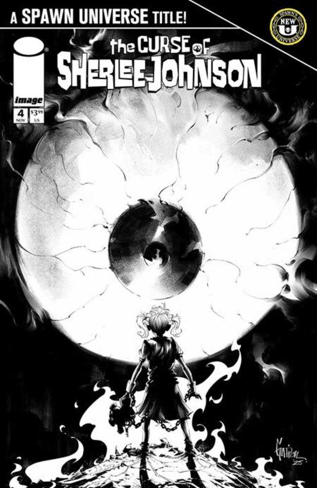 Spawn The Curse Of Sherlee Johnson #4 IMAGE C Glapion B&W 02/11/2026 | BD Cosmos