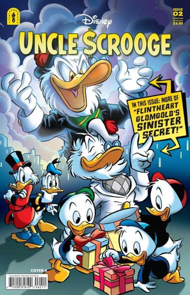 Uncle Scrooge Flintheart Glomgolds Sinister Secret #2 (Of 3) Cover A Henrieke Goorhuis | BD Cosmos