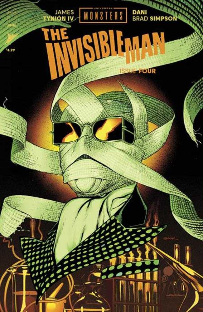 Universal Monsters The Invisible Man #4 (Of 4) Cover B Ryan Sook Variant | BD Cosmos