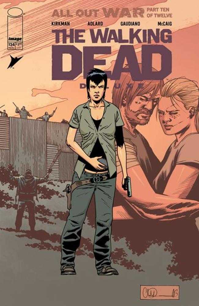 Walking Dead Deluxe #124 Cover B Charlie Adlard & Dave Mccaig Variant (Mature) | BD Cosmos