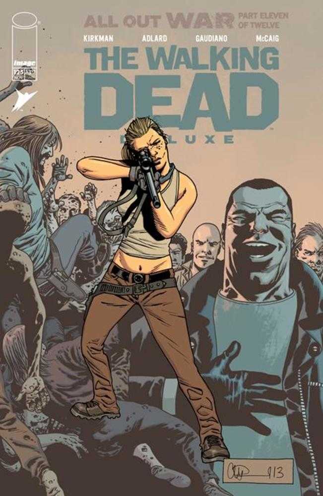 Walking Dead Deluxe #125 Cover B Charlie Adlard & Dave Mccaig Variant (Mature) | BD Cosmos