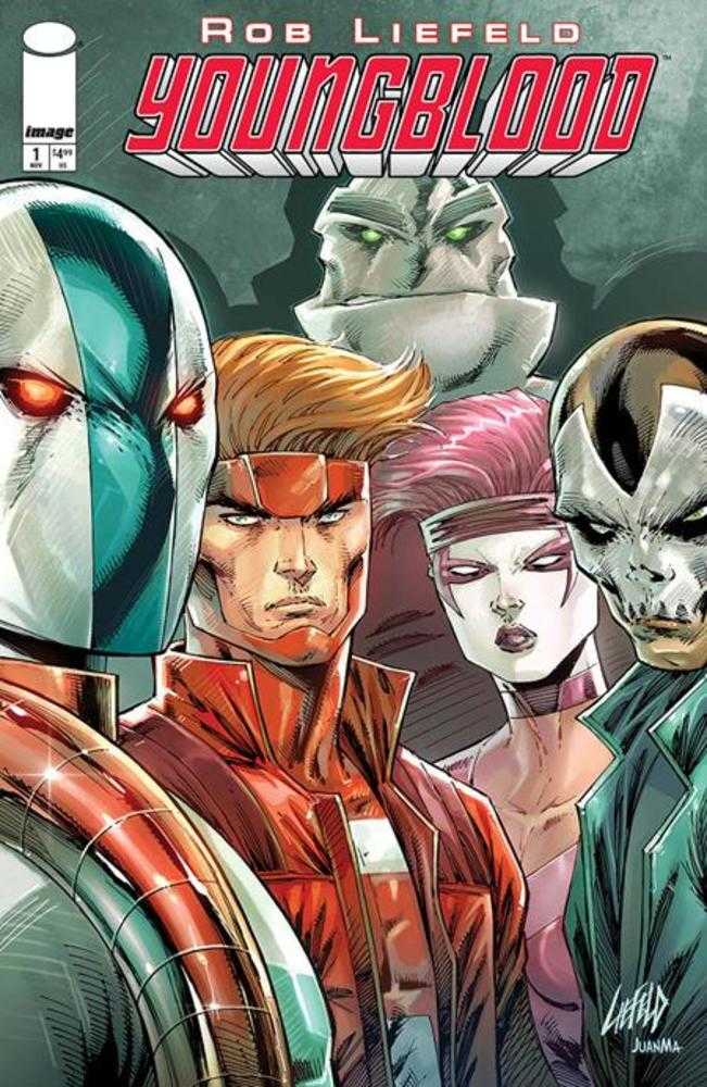 Youngblood #1 [2025] IMAGE A Rob Liefeld Polybagged & Collectible Card 11/12/2025 | BD Cosmos