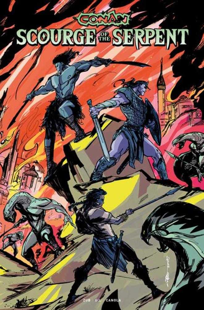 Conan The Barbarian Scourge Of The Serpent #2 [Of 4] Titan E Eryk Dononvan 10/29/2025 | BD Cosmos