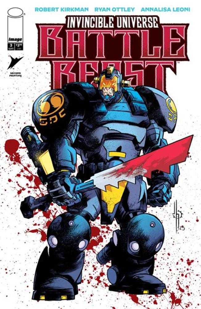 Invincible Universe Battle Beast #3 2 Nd Printing Cover A Jason Howard | BD Cosmos