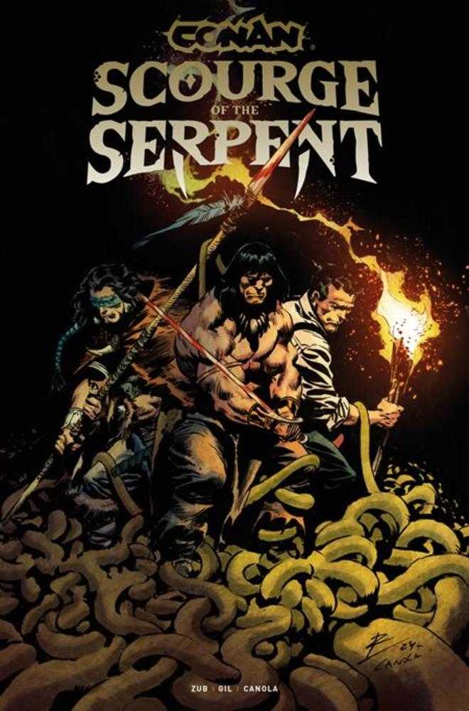 Conan Barbarian Scourge Of Serpent #4 [Of 4] TITAN A De La Torre 12/31/2025 | BD Cosmos