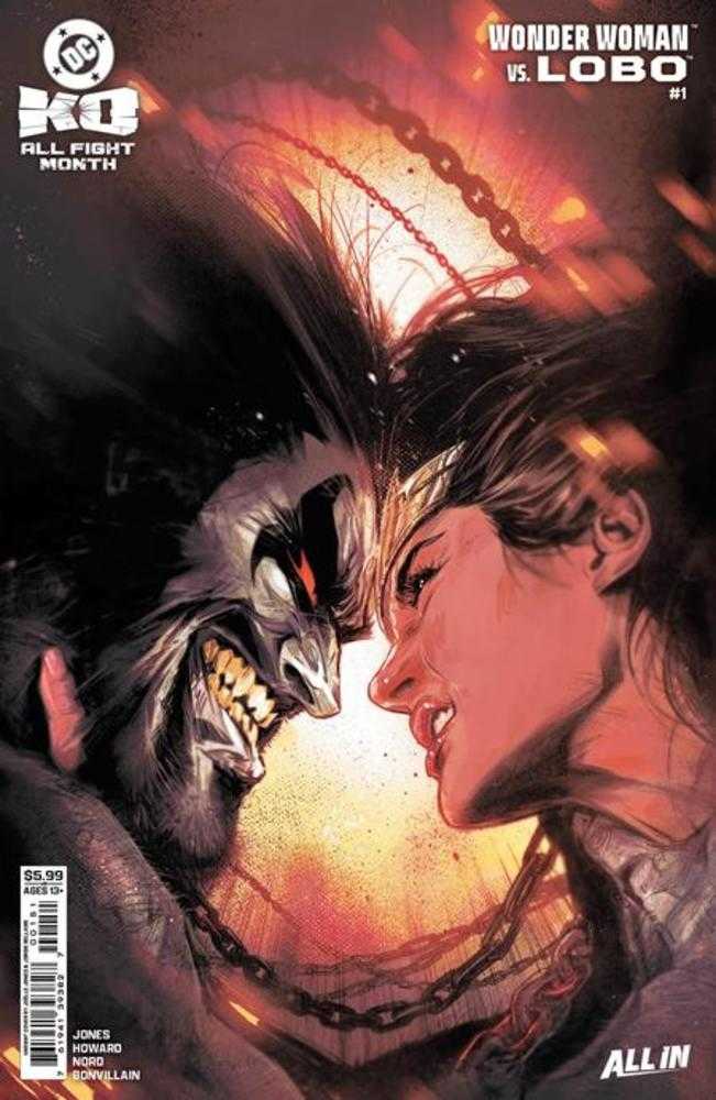 DC K.O. Wonder Woman vs Lobo #1 (One Shot) Cover C Joelle Jones Card Stock Variant | BD Cosmos