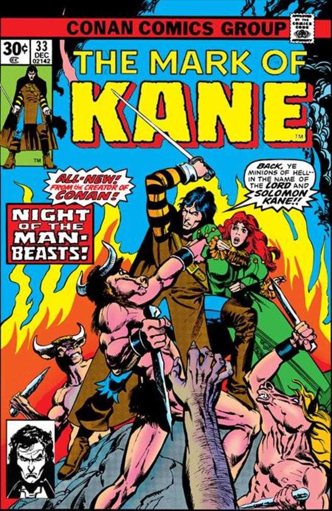 Solomon Kane The Original Comics Omnibus Hardcover Volume 01 Direct Market Edition Cover (Mature) | BD Cosmos