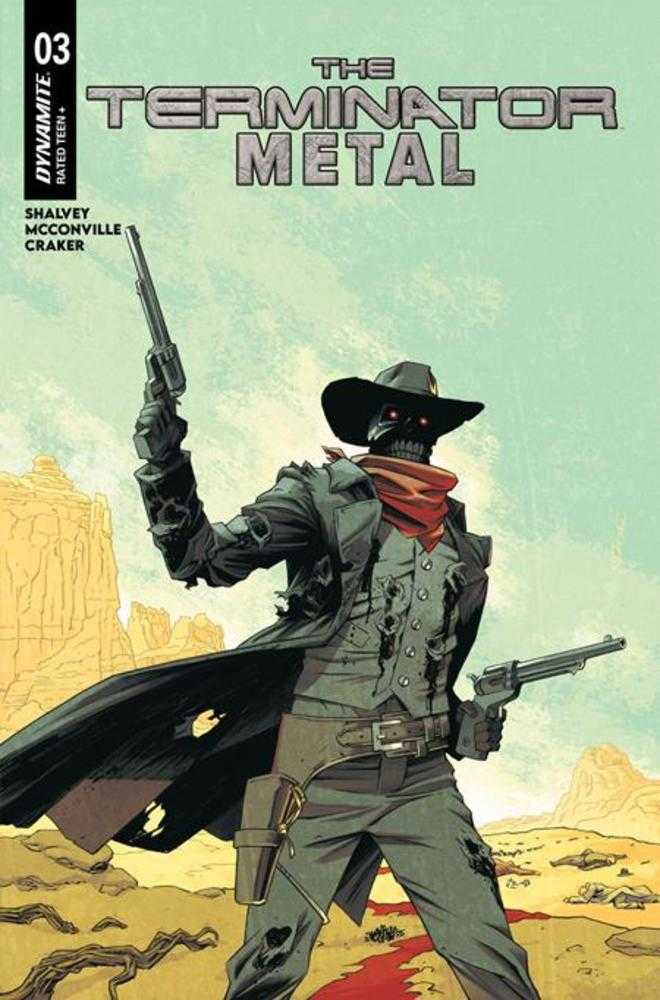 Terminator Metal #3 DYNAMITE A Declan Shalvey 12/10/2025 | BD Cosmos