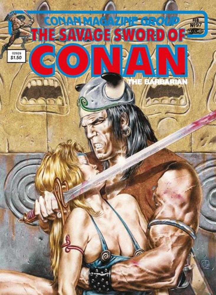 Savage Sword Of Conan The Original Comics Omnibus Hardcover Volume 07 Direct Market Edition Cover (Mature) | BD Cosmos
