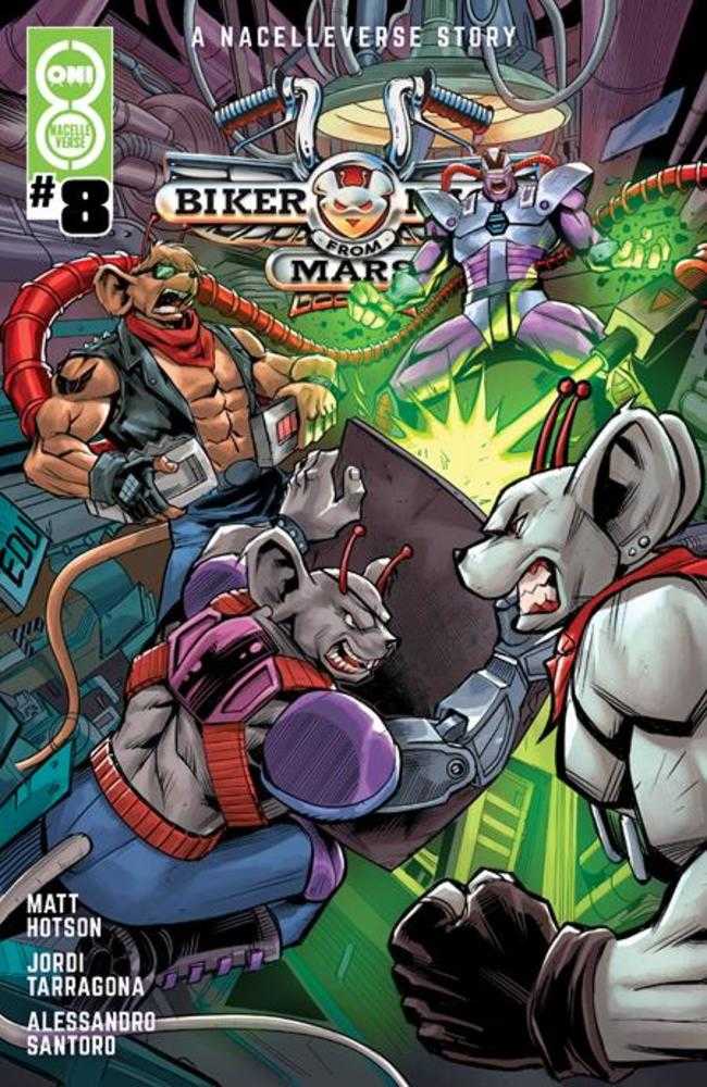 Biker Mice From Mars (2025) #8 Cover A Edu Souza | BD Cosmos