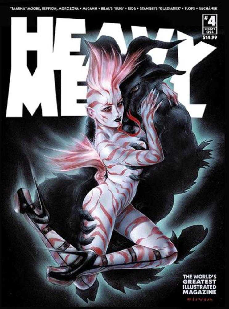 Heavy Metal Magazine #4 Cover A Olivia De Berardinis (Mature) | BD Cosmos