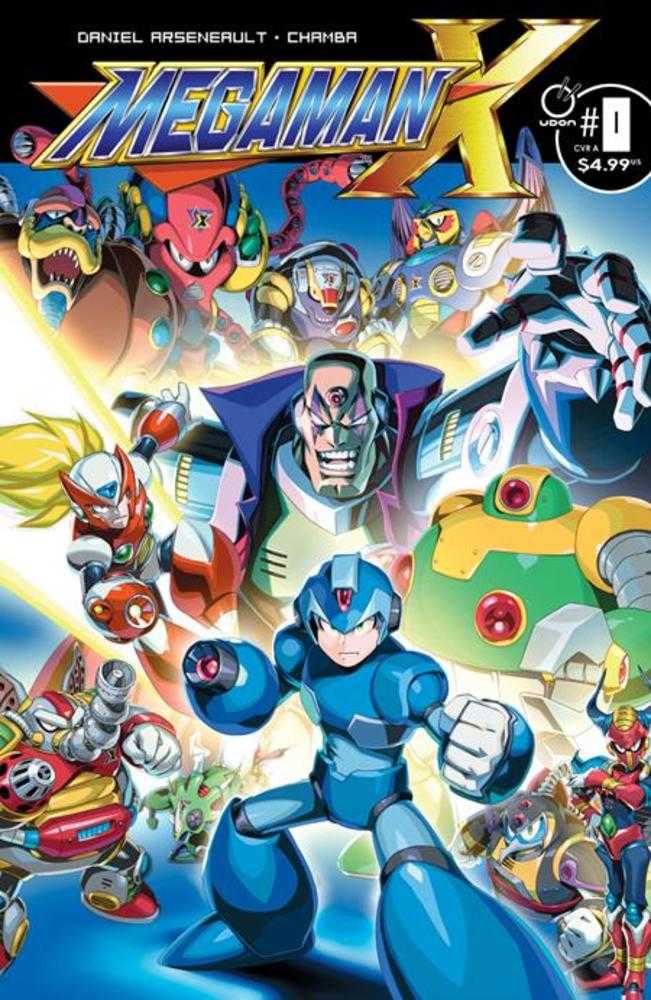 Mega Man X #0 (Of 5) UDON A Jeffrey Cruz 01/14/2026 | BD Cosmos