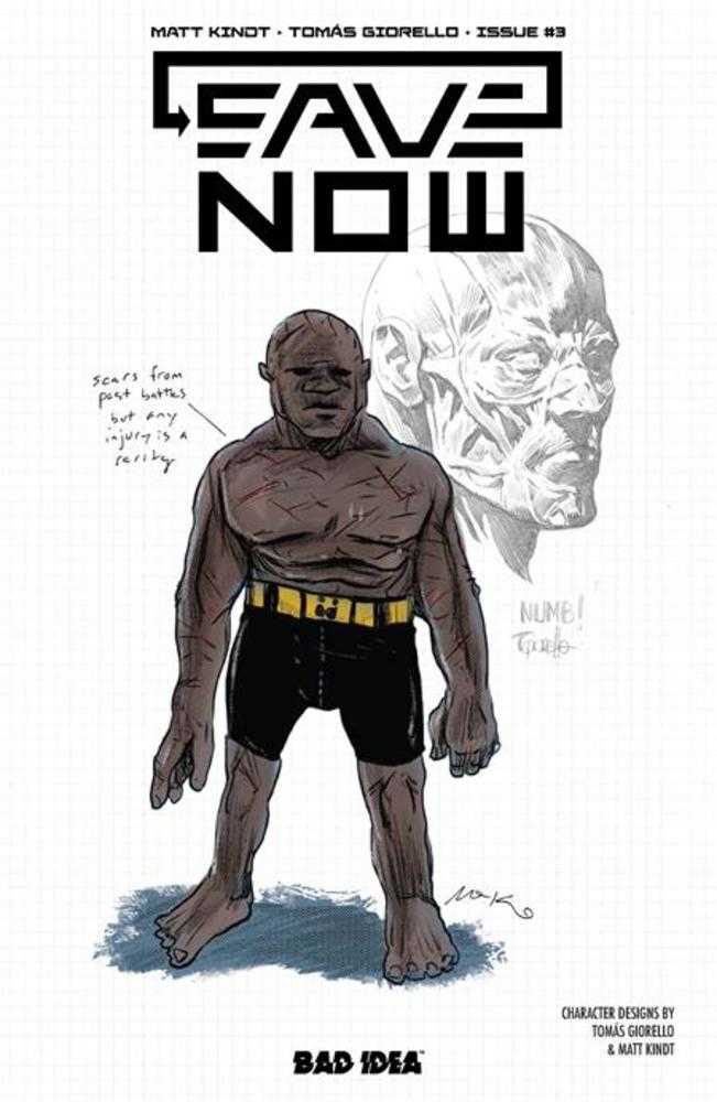 Save Now #3 [Of 4] BADIDEA B Matt Kindt Tomas Giorello 02/25/2025 | BD Cosmos