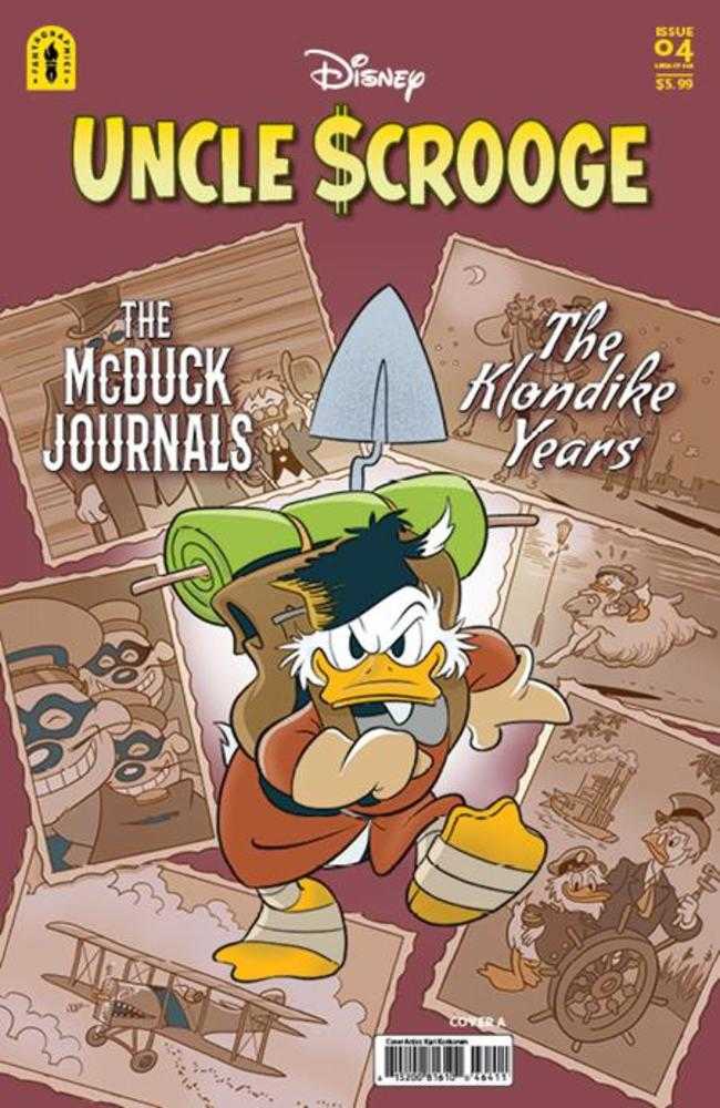 Uncle Scrooge Legacy #464 The Mcduck Journals The Klondike Years Cover A Kari Korhonen | BD Cosmos