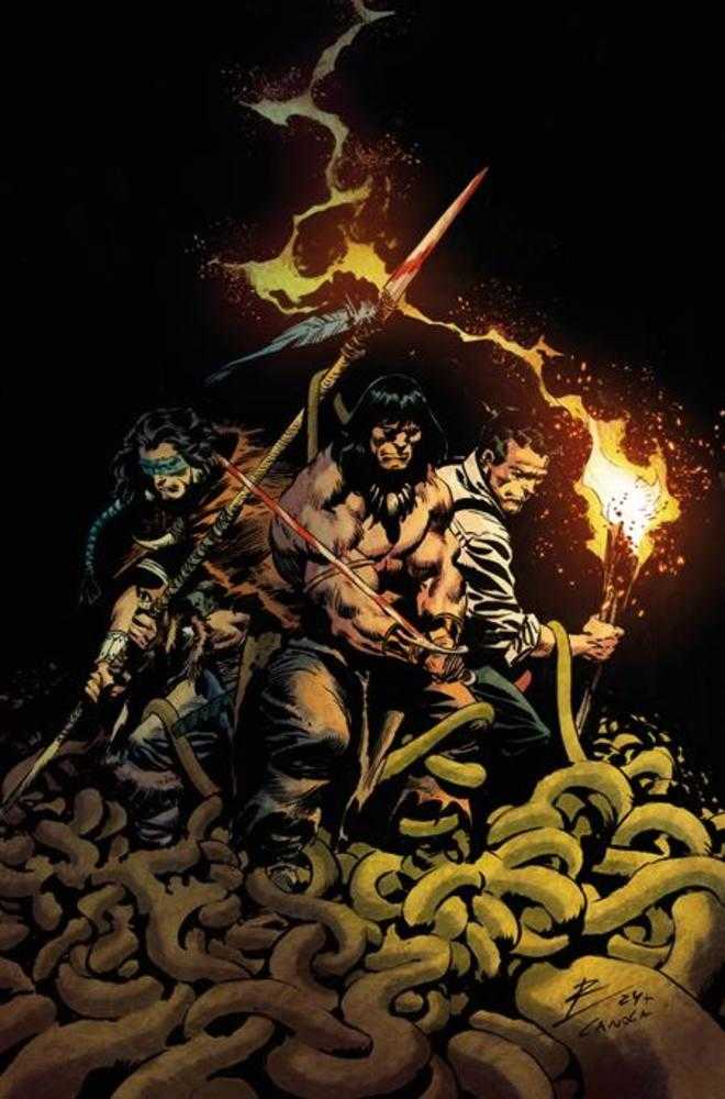 Conan The Barbarian Scourge Of The Serpent #4 (Of 4) Titan D De La Torre Virgin 12/31/2025 | BD Cosmos