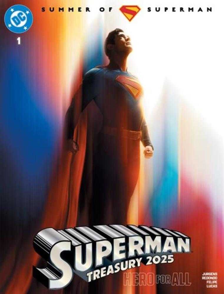 Df Superman Treasury 2025 Hero For All #1 Movie Variant Elite Gold Signature Series Signed By Dan Jurgens | BD Cosmos