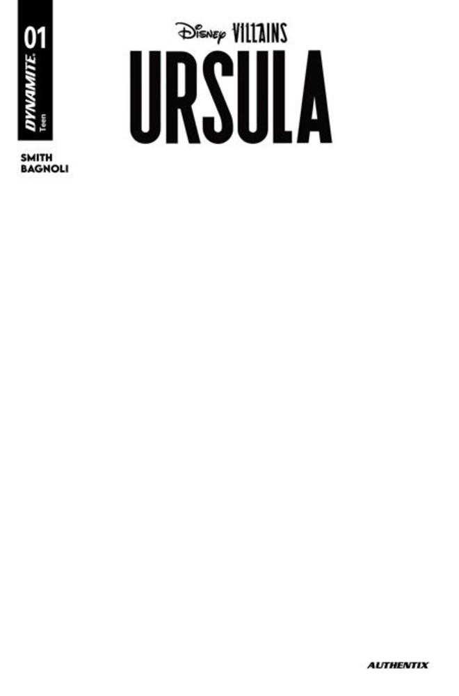 Disney Villains Ursula #1 DYNAMITE E Francesca Carita 02/18/2026 | BD Cosmos