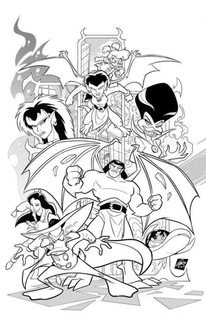 Gargoyles Darkwing Duck #2 DYNAMITE I 1:20 Ciro Cangialosi Virgin 02/04/2026 | BD Cosmos