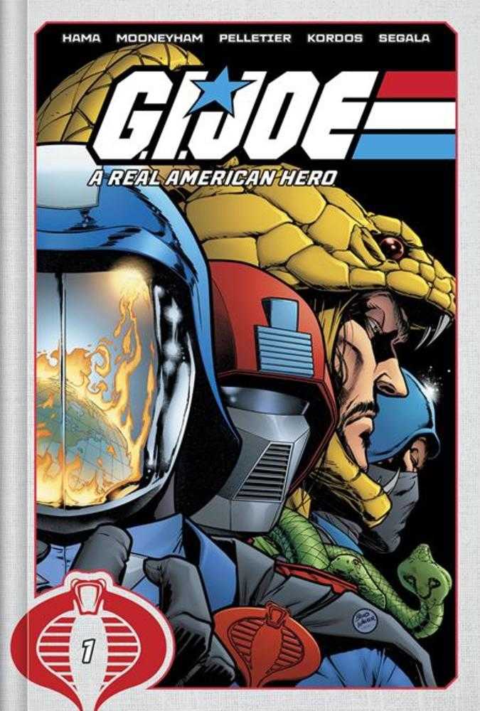 G.I. Joe A Real American Hero Deluxe Hardcover Book 01 Direct Market Exclusive Brad Walker & Laura Martin Variant | BD Cosmos