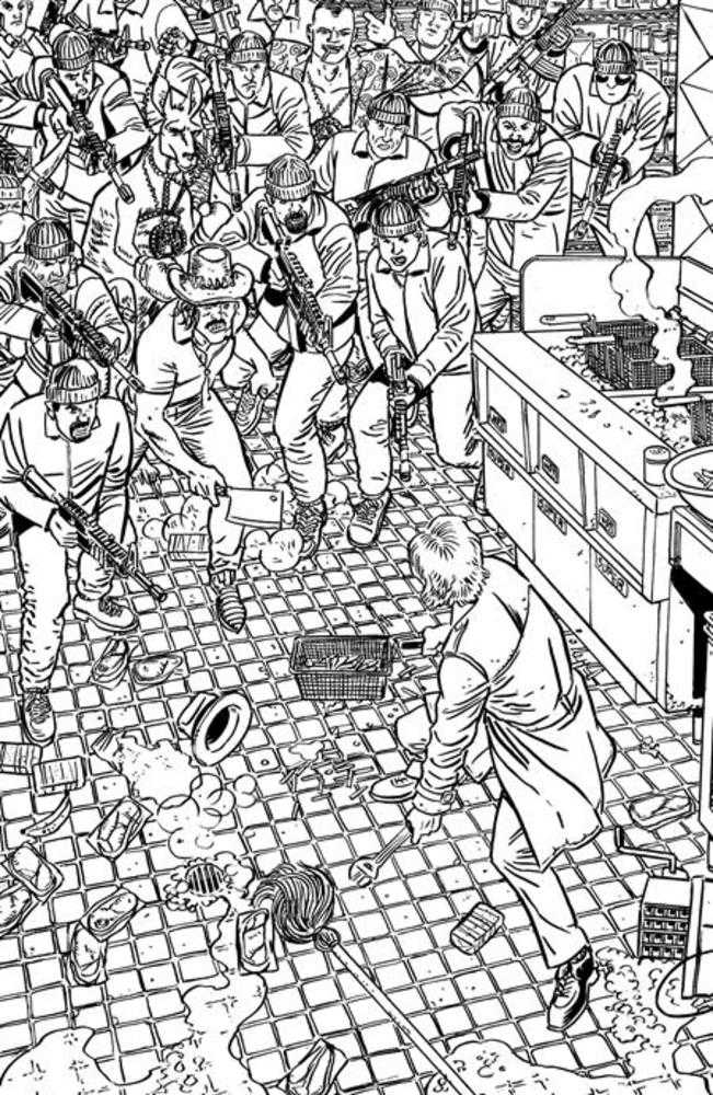 Pizza Detective Two Hollywoods #2 [Of 2] BADIDEA D 1:20 Lapham B&W 02/11/2026 | BD Cosmos