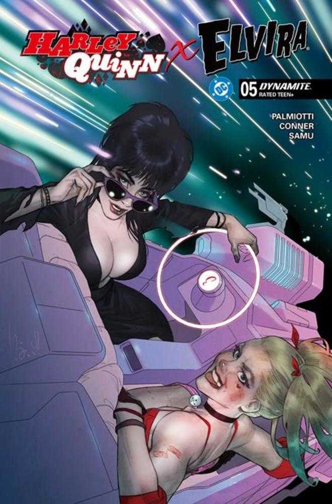 Harley Quinn X Elvira #5 DYNAMITE D Ben Caldwell 02/18/2026 | BD Cosmos