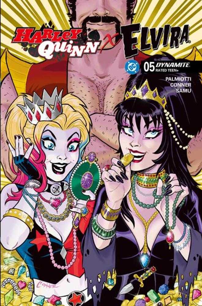 Harley Quinn X Elvira #5 DYNAMITE H 1:10 Conner Jewels 02/18/2026 | BD Cosmos