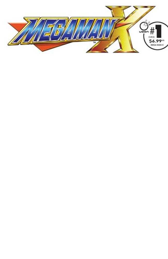 Mega Man X #1 [Of 5] UDON D Blank Sketch 02/18/2026 | BD Cosmos