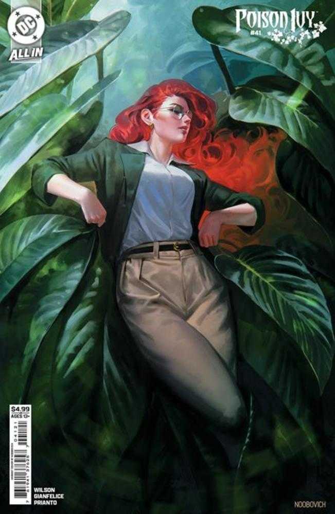 Poison Ivy #41 Cover B Noobovich Card Stock Variant | BD Cosmos