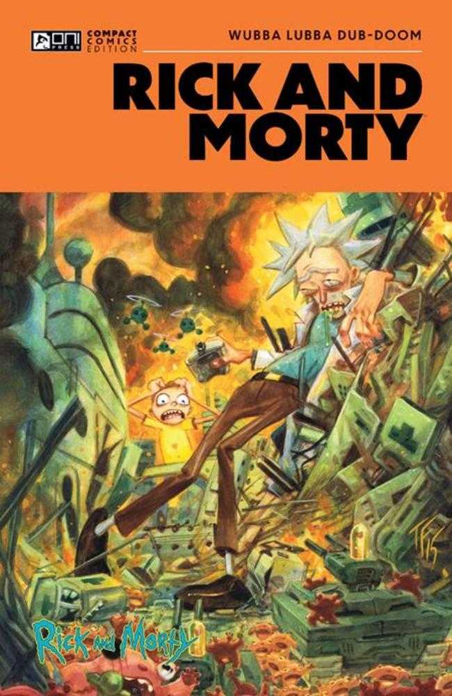 Rick And Morty Oni Compact Comics Edition TPB Wubba Lubba Dub Doom | BD Cosmos