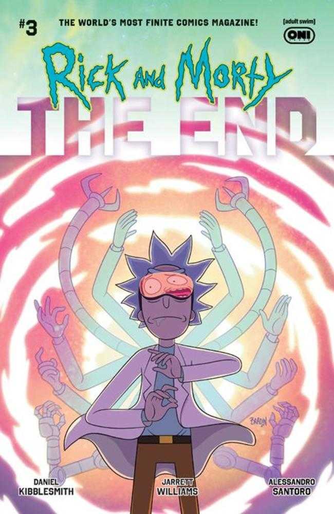 Rick & Morty The End #3 [Of 6] ONIPRESS A Dave Bardin 02/04/2026 | BD Cosmos